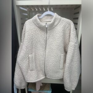Express Sherpa coat